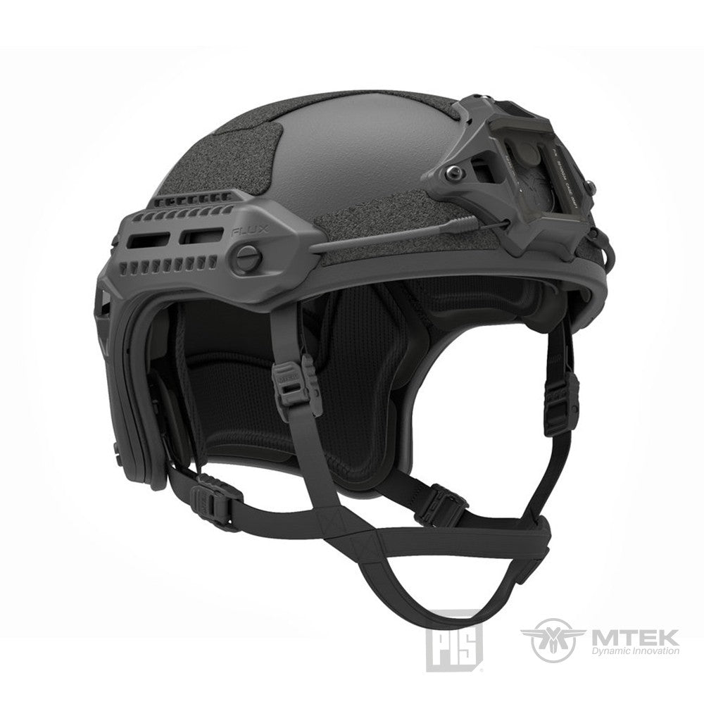 airsoft gear black PTS MTEK FLUX Helmet - Black | Airsoft Gear